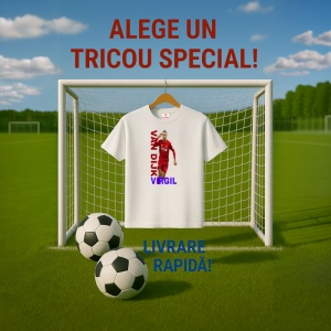 Tricou Virgil Van Dijk Liverpool - Copii | Dama | Barbat - Img 8