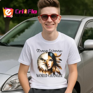 Tricou Vultur si femeie indigena schimbatoare de lume world changer Copii | Dama | Barbat Barbat - Img 9