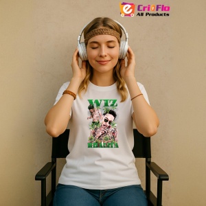Tricou wiz khalifa jungle, muzica Hip-Hop / Trap, Dama | Barbat | Copii - Img 9