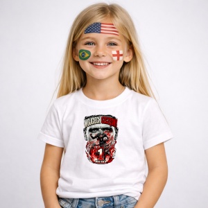 Tricou Wojciech Szczesny Poland World Cup Fifa 2026, din bumbac 100%, tricou alb, Copii | Dama | Barbat