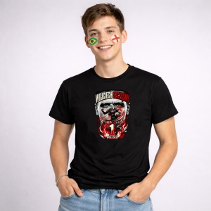 Tricou Wojciech Szczesny Poland World Cup Fifa 2026, din bumbac 100%, tricou negru, Copii | Dama | Barbat - Img 2