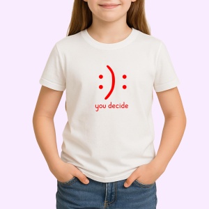 Tricou You decide, Tu decizi - Copii | Dama | Barbat