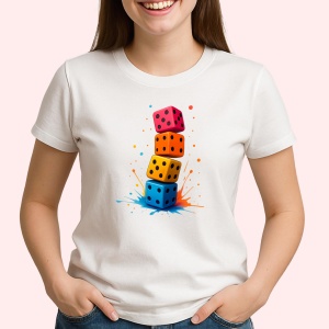 Tricou Zaruri Colorate - Copii | Dama | Barbat - Img 3