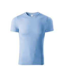 Tricou copii de culoare albastru deschis