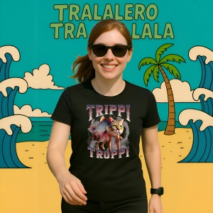 Trippi Troppi Purple ** Tricou Tralalero Tralala Copii | Dama | Barbat - Img 11