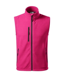 Vesta calduroasa fleece unisex de culoare purpuriu
