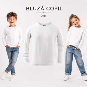 Bluză Copii Simplă pentru Școală - Img 15