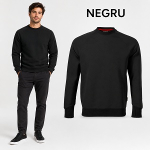Bluză Sweatshirt Bărbați Rimeck Vertex W42, 80% Bumbac, 300 g/m², 5 Culori, S–4XL - Img 12