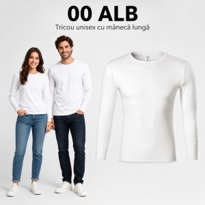 Bluză Tricou Unisex cu Mânecă Lungă Progress LS, 100% Bumbac, 150 g/m², Mărimi XS–3XL - Img 11