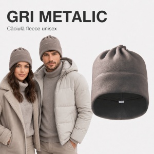 Căciulă Polar Fleece Unisex 2 în 1 – Căciulă sau Fular Malfini Practic 519 - Img 14