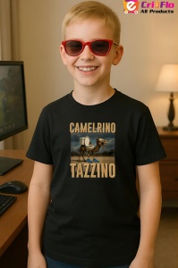 Camelrino Tazzino Camel ** Tricou Tralalero Tralala Copii | Dama | Barbat - Img 5