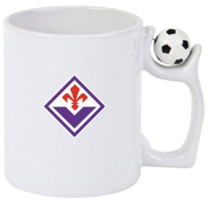 Cana ACF Fiorentina Italia , cu logoul stema echipei, Cadoul Perfect
