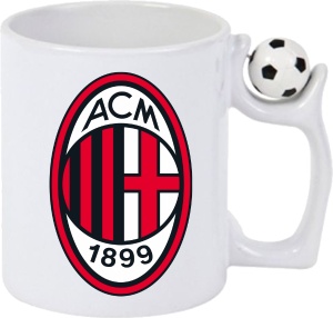 Cana antistres personalizată cu AC MILAN Italia