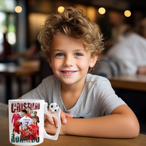 Cana antistres personalizata cu Cristiano Ronaldo - Img 2