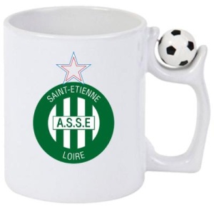 Cana AS Saint-etienne Franta , cu logoul stema echipei, Cadoul Perfect