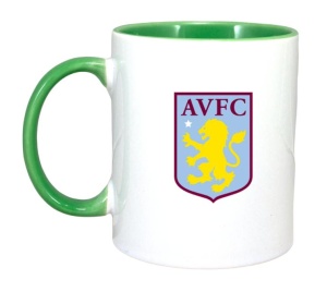 Cana Aston Villa Anglia , cu logoul stema echipei, Cadoul Perfect - Img 3