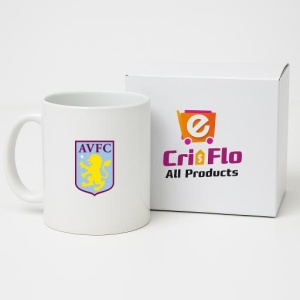 Cana Aston Villa Anglia , cu logoul stema echipei, Cadoul Perfect - Img 14