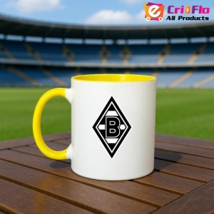 Cana Borussia Monchengladbach Germania , cu logoul stema echipei, Cadoul Perfect - Img 32
