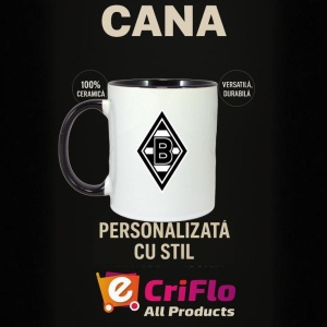 Cana Borussia Monchengladbach Germania , cu logoul stema echipei, Cadoul Perfect - Img 35