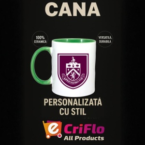 Cana Burnley Anglia , cu logoul stema echipei, Cadoul Perfect - Img 20