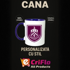 Cana Burnley Anglia , cu logoul stema echipei, Cadoul Perfect - Img 25