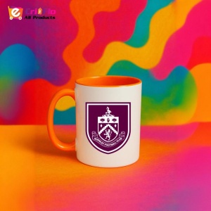 Cana Burnley Anglia , cu logoul stema echipei, Cadoul Perfect - Img 42