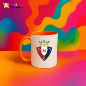 Cana CA Osasuna Spania , cu logoul stema echipei, Cadoul Perfect - Img 42
