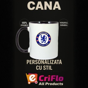 Cana Chelsea FC Anglia , cu logoul stema echipei, Cadoul Perfect - Img 35