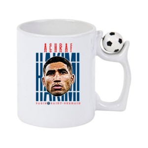 Cana cu fotbalistul Achraf Hakimi-Paris Saint-Germain PSG - Img 4