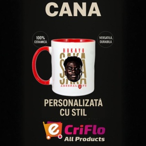 Cana cu fotbalistul Bukayo Saka-Arsenal FC v1 - Img 14