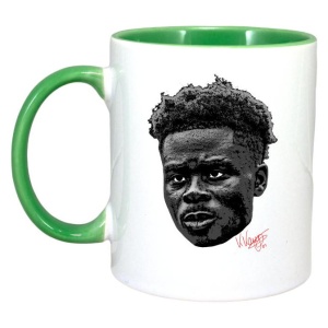Cana cu fotbalistul Bukayo Saka-Arsenal FC - Img 4