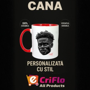 Cana cu fotbalistul Bukayo Saka-Arsenal FC - Img 26