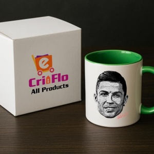 Cana cu fotbalistul Cristiano Ronaldo-Al-Nassr FC - Img 18