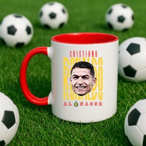 Cana cu fotbalistul Cristiano Ronaldo-Al-Nassr - Img 13