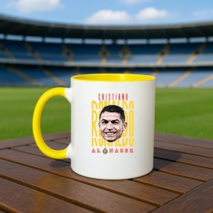 Cana cu fotbalistul Cristiano Ronaldo-Al-Nassr - Img 19