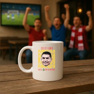 Cana cu fotbalistul Cristiano Ronaldo-Al-Nassr - Img 31