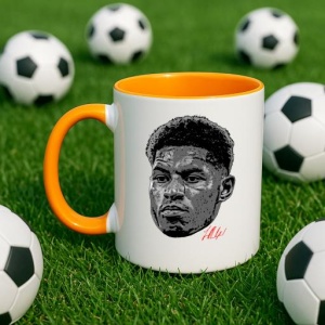 Cana cu fotbalistul Marcus Rashford-Manchester United - Img 9