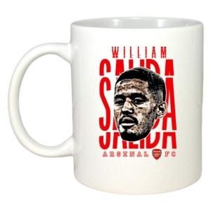 Cana cu fotbalistul William Alain Andr Gabriel Saliba-Arsenal FC - Img 3