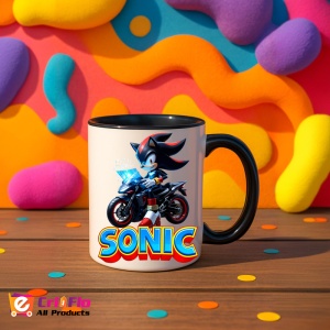 Cana cu Sonic Shadow pe motocicleta - Viteza Intunecata - Img 14