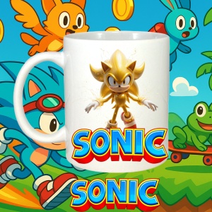 Cana cu Sonic Super Sonic - Forta de Aur - Img 10