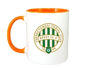 Cana Ferencvaros TC Ungaria , cu logoul stema echipei, Cadoul Perfect - Img 7
