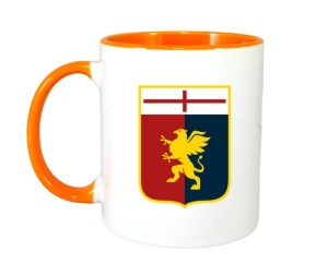 Cana Genoa CFC Italia , cu logoul stema echipei, Cadoul Perfect - Img 7