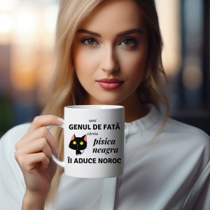 Cana haioasa personalizata cu textul Sunt genul de fata - Img 3