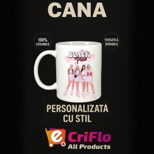 Cana K-POP cu formatia trupa KPOP BLACK PINK GIRL 595 - Img 18