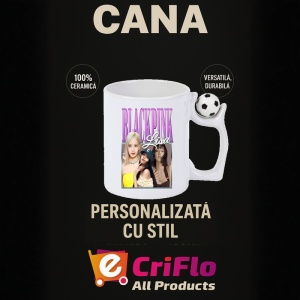 Cana K-POP cu formatia trupa KPOP BLACK PINK LISA 600 - Img 13