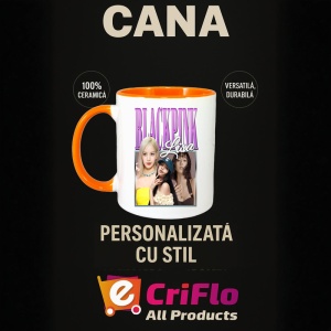 Cana K-POP cu formatia trupa KPOP BLACK PINK LISA 600 - Img 43