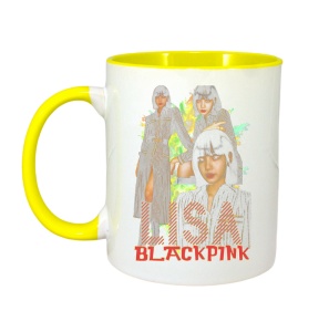 Cana K-POP cu formatia trupa KPOP BLACKPINK LISA 4 617 - Img 5