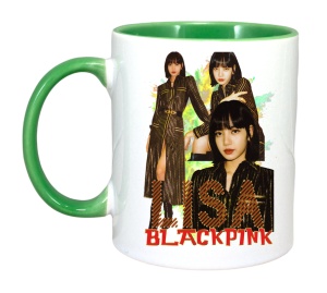 Cana K-POP cu formatia trupa KPOP BLACKPINK LISA 5 618 - Img 3