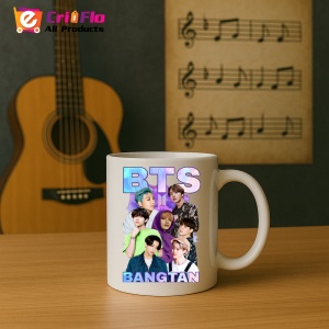 Cana K-POP cu formatia trupa KPOP BTS BANGTAN 633 - Img 15
