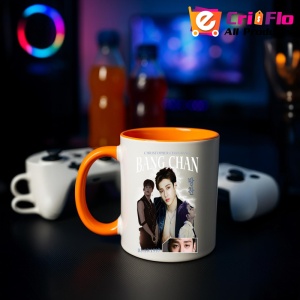 Cana K-POP cu formatia trupa KPOP CHRISTOPHER CHAN BANG BANG CHAN 650 - Img 41